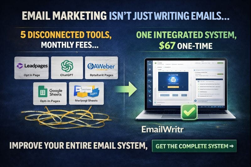 You don't need another tool; You need the whole system...