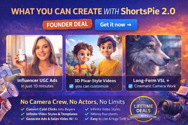 See Videos Made By ShortsPie 2.0 ($500 UGC Ads in Minutes)