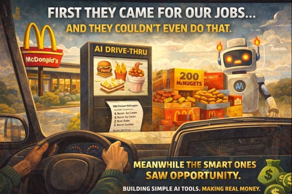 McDonald's just fired their AI drive-thru... True Story