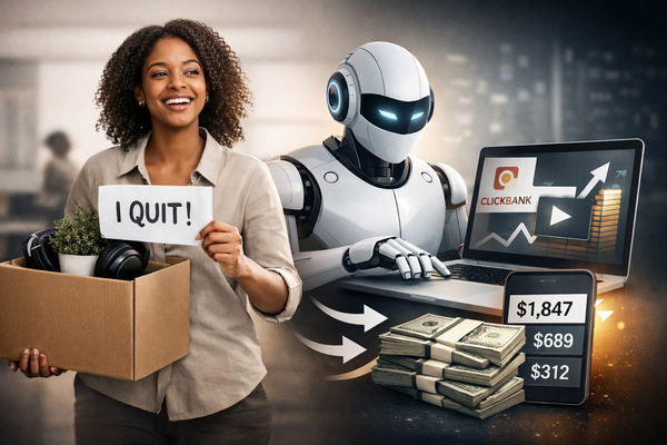 She quit her job in 47 days using this AI (no experience required)